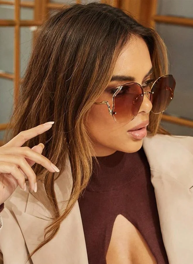 تايك تو نظارة شمسية مربعة غير متماثلة